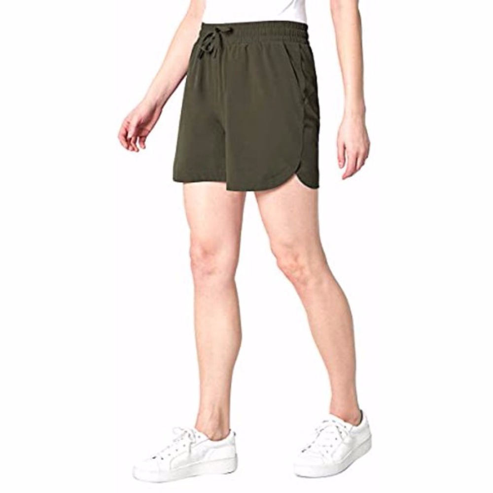 MONDETTA WOMENS STRETCH WOVEN SHORT - *NEW W/TAGS